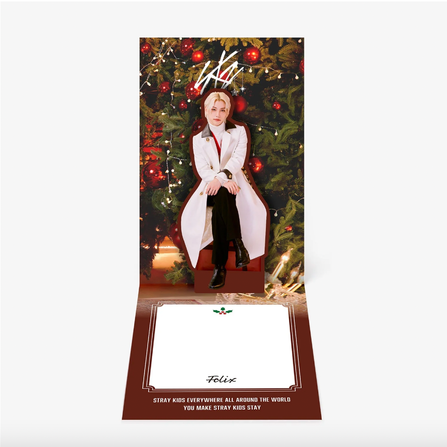 STRAY KIDS XMAS POPUP STORE 2023 OFFICIAL MD - 05. POPUP POST CARD