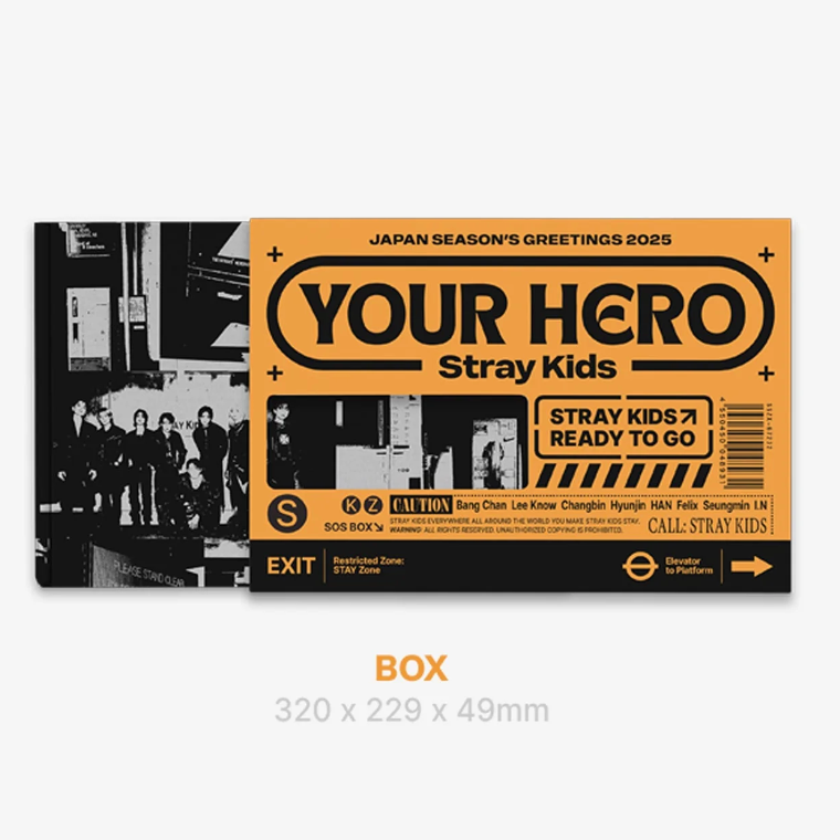 STRAY KIDS 2025 JAPAN SEASON'S GREETINGS - YOUR HERO (PRE-ORDER)