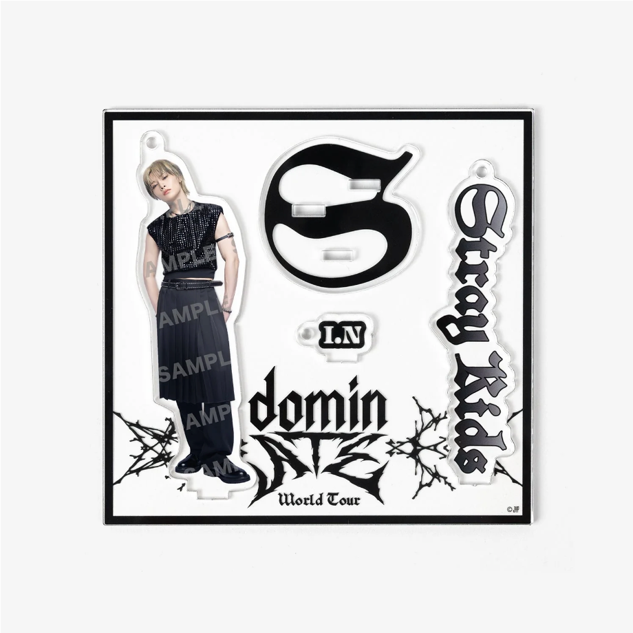 STRAY KIDS WORLD TOUR [DOMINATE JAPAN] OFFICIAL MD - 09. ACRYLIC STAND KEY HOLDER (PRE-ORDER)