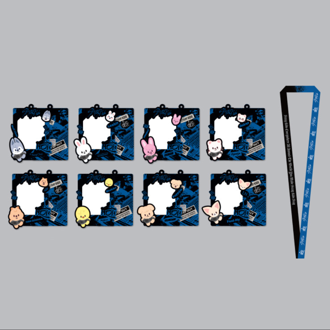 STRAY KIDS SKZHOP HIPTAPE POP-UP STORE OFFICIAL MD - 01. SKZOO LANYARD SET (PRE-ORDER)