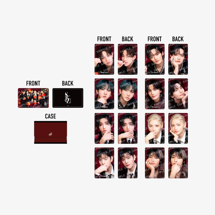 STRAY KIDS XMAS POPUP STORE 2024 OFFICIAL MD - 09. PHOTOCARD SET (PRE-ORDER)