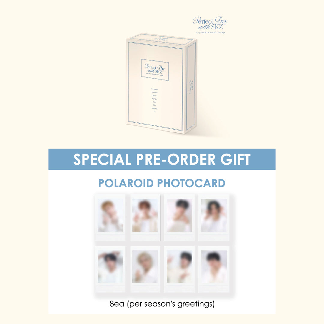 STRAY KIDS 2024 SEASON'S GREETINGS - PERFECT DAY WITH SKZ + APPLEMUSIC ...