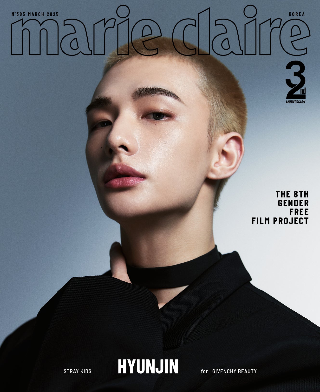 MARIE CLAIRE KOREA 2025.03 - STRAY KIDS HYUNJIN COVER (PRE-ORDER)