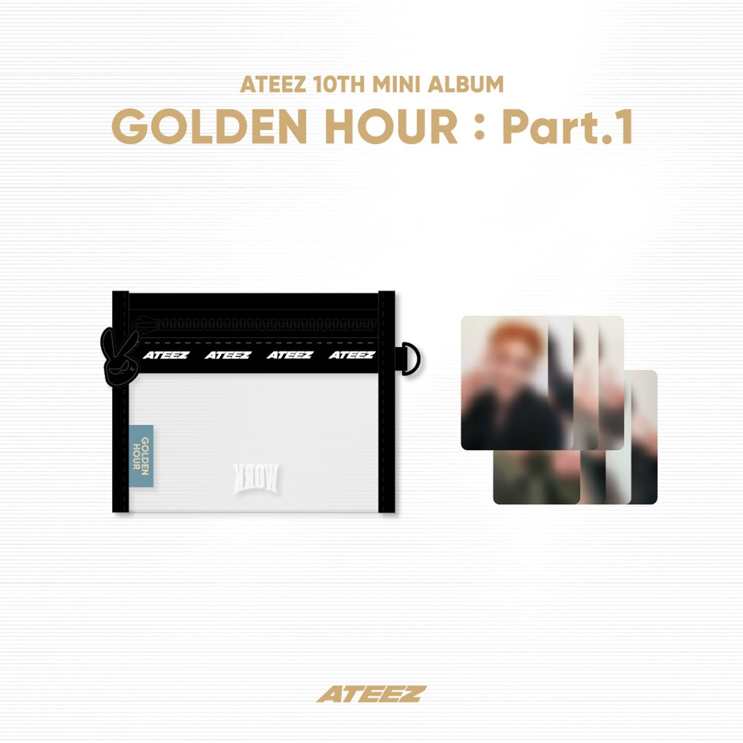 ATEEZ [GOLDEN HOUR : PART.1] OFFICIAL MD - 07. MINI POUCH