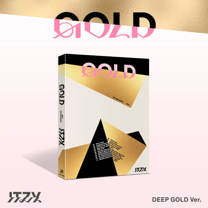 ITZY ALBUM - GOLD (STANDARD VER.) + MAKESTAR PHOTOCARD