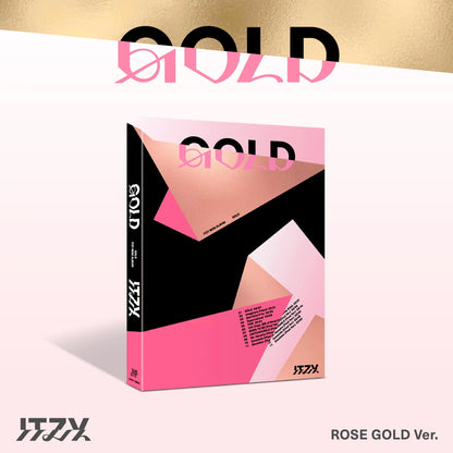 ITZY ALBUM - GOLD (STANDARD VER.) + MAKESTAR PHOTOCARD