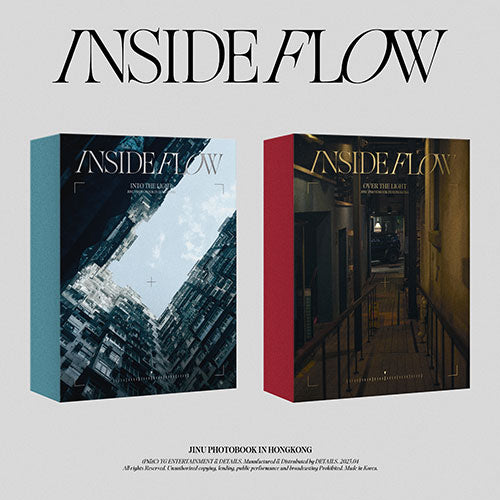 JINU PHOTOBOOK - INSIDE FLOW + APPLEMUSIC PHOTOCARD (PRE-ORDER)