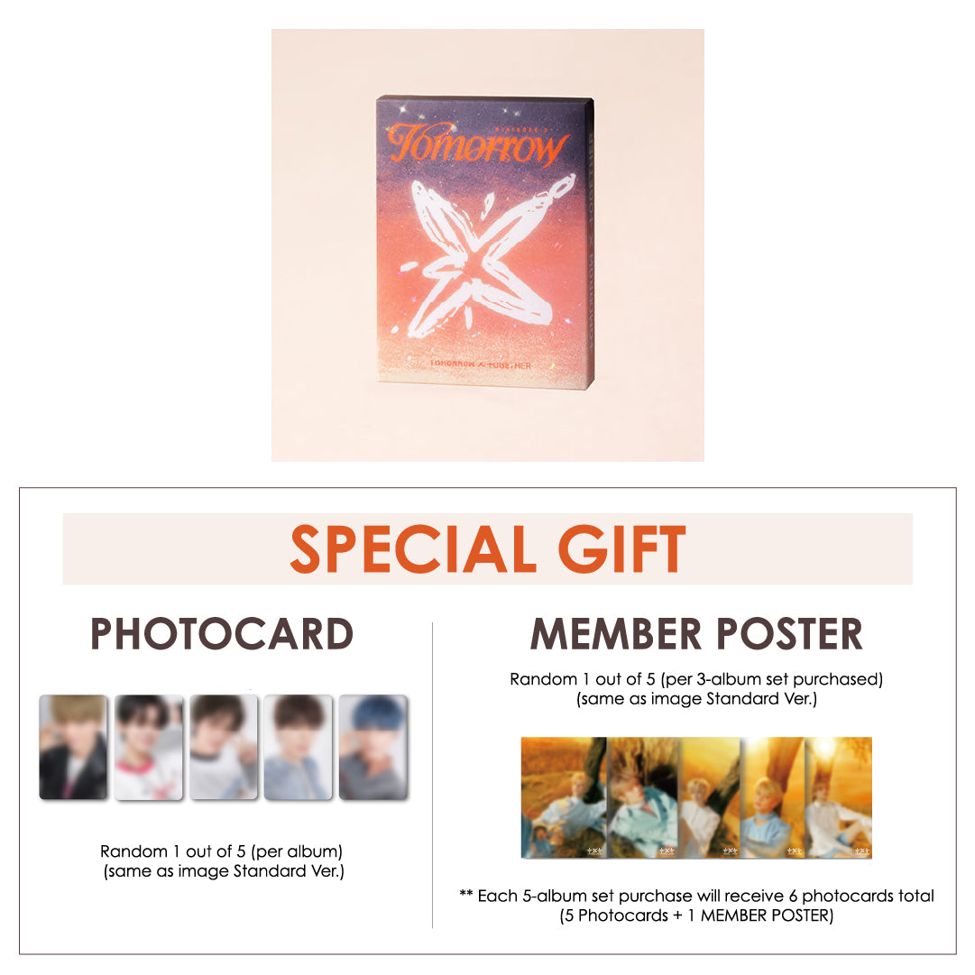 TXT Albums with Photocards selling