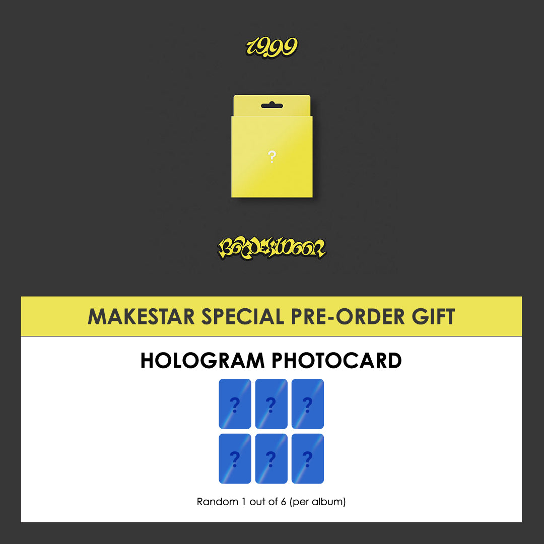 BOYNEXTDOOR 3RD EP ALBUM - 19.99 (CLINK VER.) + MAKESTAR PHOTOCARD (PRE-ORDER)