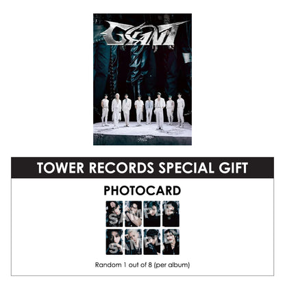 STRAY KIDS JAPAN 1ST EP ALBUM - GIANT + TOWER RECORDS PHOTOCARD