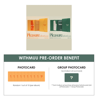 TREASURE SPECIAL MINI ALBUM - PLEASURE + WITHMUU PHOTOCARD (PRE-ORDER)