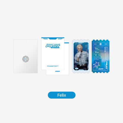 STRAY KIDS 3RD FANMEETING ‘PILOT : FOR ★★★★★’ OFFICIAL MD - 01. PASSPORT SET