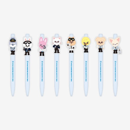 STRAY KIDS 3RD FANMEETING ‘PILOT : FOR ★★★★★’ OFFICIAL MD - 16. SKZOO  CHARACTER GEL PEN