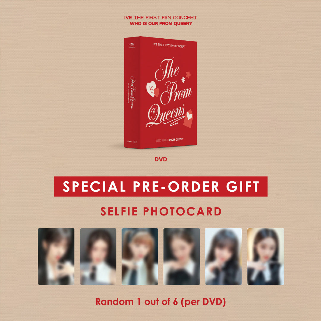 IVE THE FIRST FAN CONCERT [THE PROM QUEENS] (DVD) + APPLEMUSIC