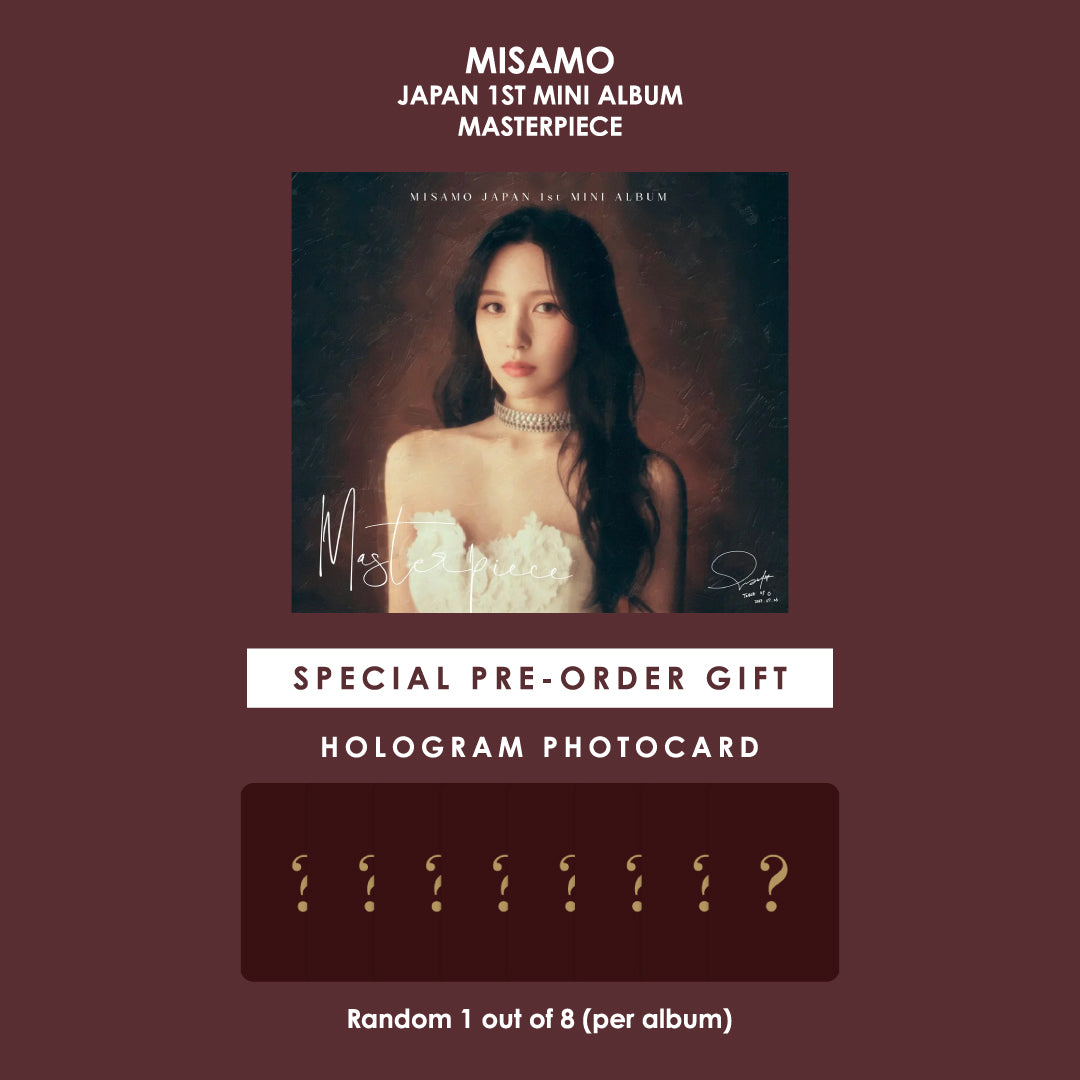 MISAMO JAPAN 1ST MINI ALBUM - MASTERPIECE (MINA)
