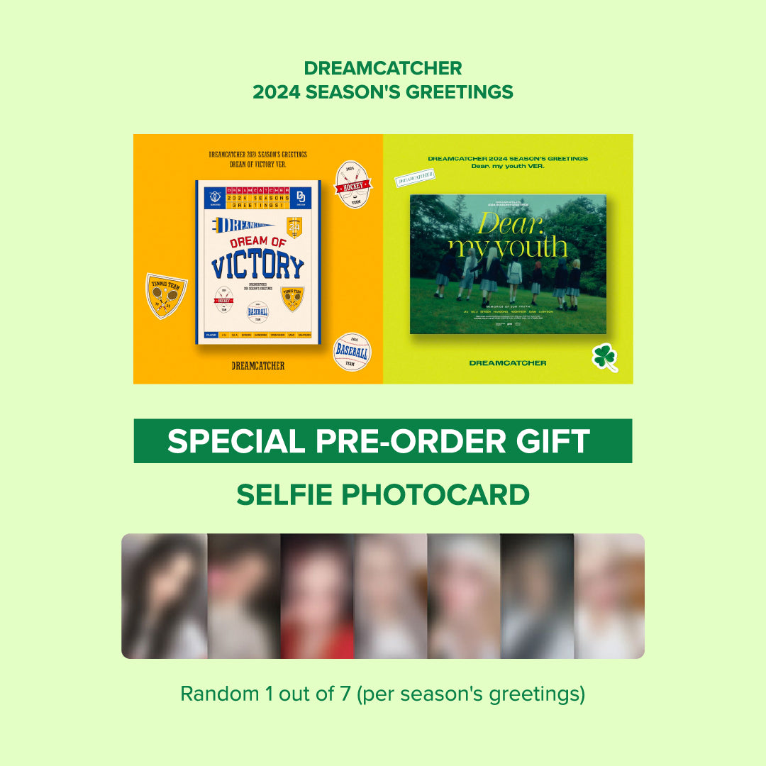 DREAMCATCHER 2024 SEASON'S GREETINGS + APPLEMUSIC PHOTOCARD