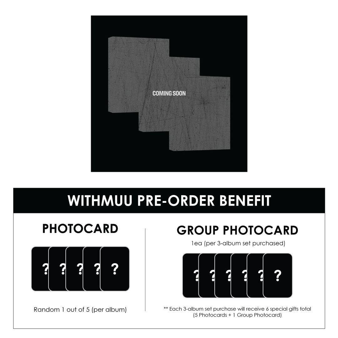 LE SSERAFIM 5TH MINI ALBUM - HOT + WITHMUU PHOTOCARD + GROUP PHOTOCARD (PRE-ORDER)