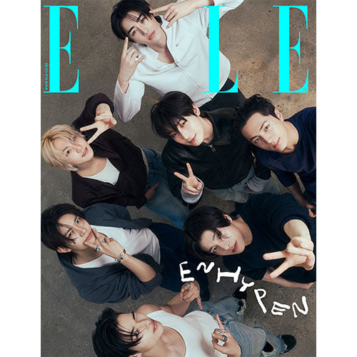 ELLE KOREA 2025.04 - ENHYPEN COVER (PRE-ORDER)