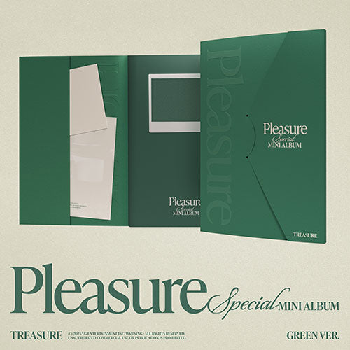 TREASURE SPECIAL MINI ALBUM - PLEASURE + WITHMUU PHOTOCARD (PRE-ORDER)