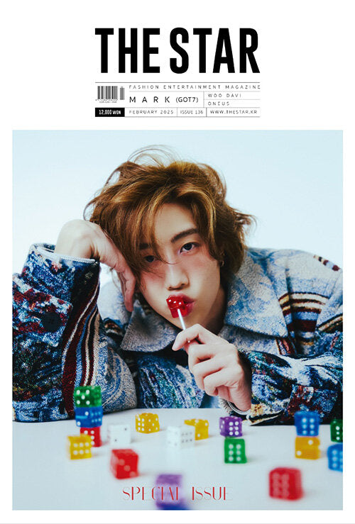 THE STAR KOREA 2025.02 - GOT7 MARK COVER + PHOTOCARD