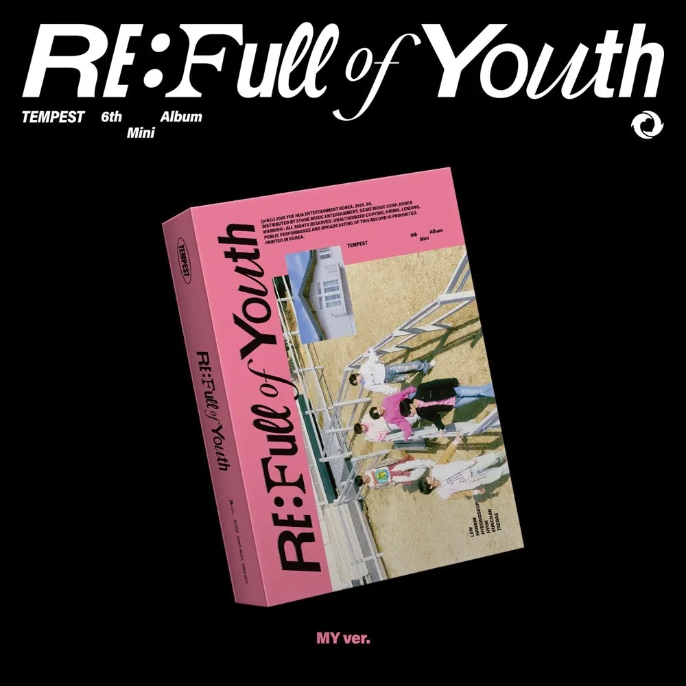 TEMPEST 6TH MINI ALBUM - RE: FULL OF YOUTH + APPLEMUSIC PHOTOCARD (PRE-ORDER)