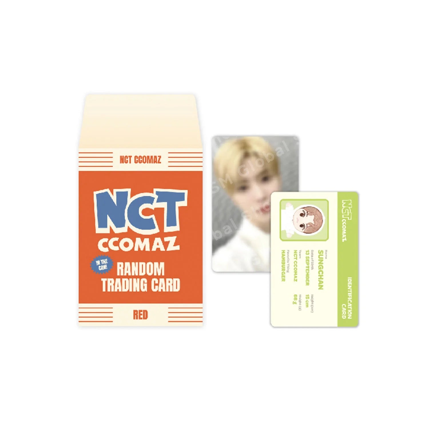 NCT CCOMAZ GROCERY STORE 2ND OFFICIAL MD - RANDOM TRADING CARD SET (RED VER.)