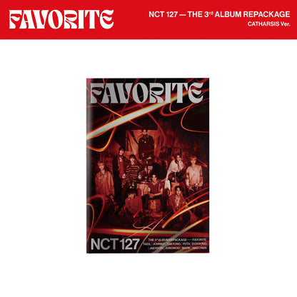 NCT 127 3RD ALBUM REPACKAGE - FAVORITE (CATHARSIS VER.) (US VER.)