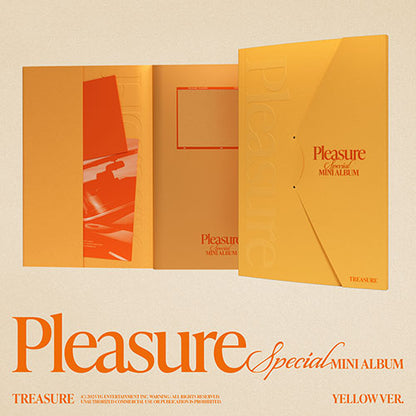 TREASURE SPECIAL MINI ALBUM - PLEASURE + YG SELECT PHOTOCARD + POLAROID (PRE-ORDER)