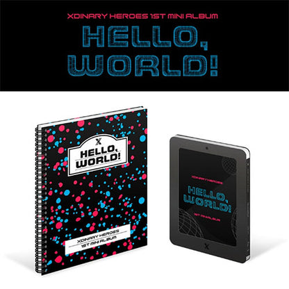 XDINARY HEROES 1ST MINI ALBUM - HELLO, WORLD!