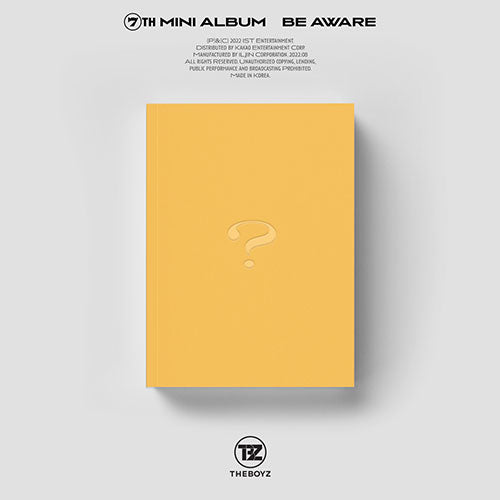 THE BOYZ 7TH MINI ALBUM - BE AWARE