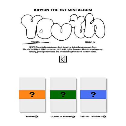 KIHYUN 1ST MINI ALBUM - YOUTH