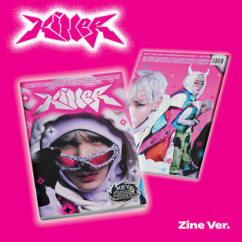 KEY 2ND REPACKAGE ALBUM - KILLER (ZINE VER.)