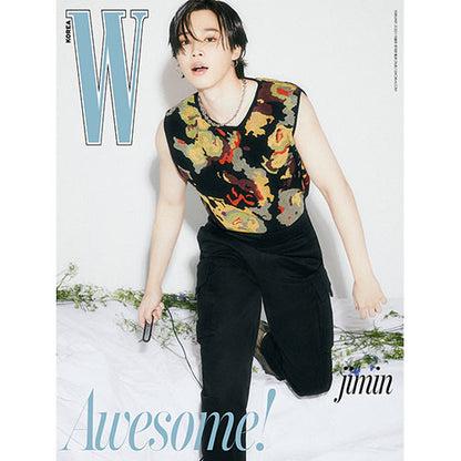 W KOREA 2023.02 - BTS JIMIN COVER