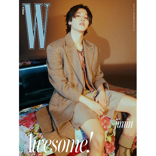 W KOREA 2023.02 - BTS JIMIN COVER