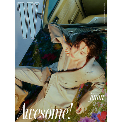 W KOREA 2023.02 - BTS JIMIN COVER