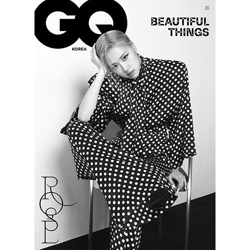 GQ KOREA 2023.05 - BLACKPINK ROSE COVER