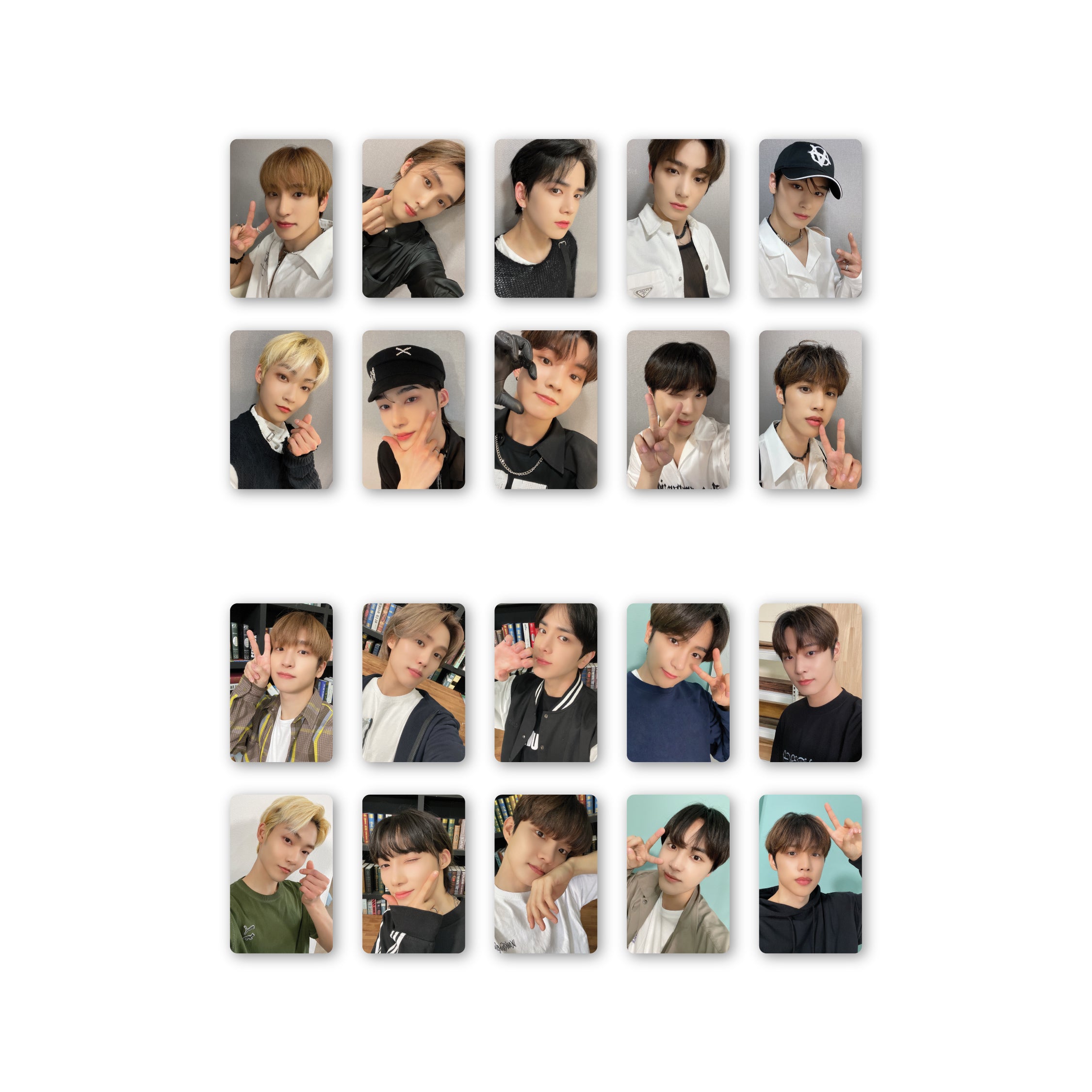 THE BOYZ WORLD TOUR : THE B-ZONE IN USA OFFICIAL MD - 03. PHOTOCARD SET