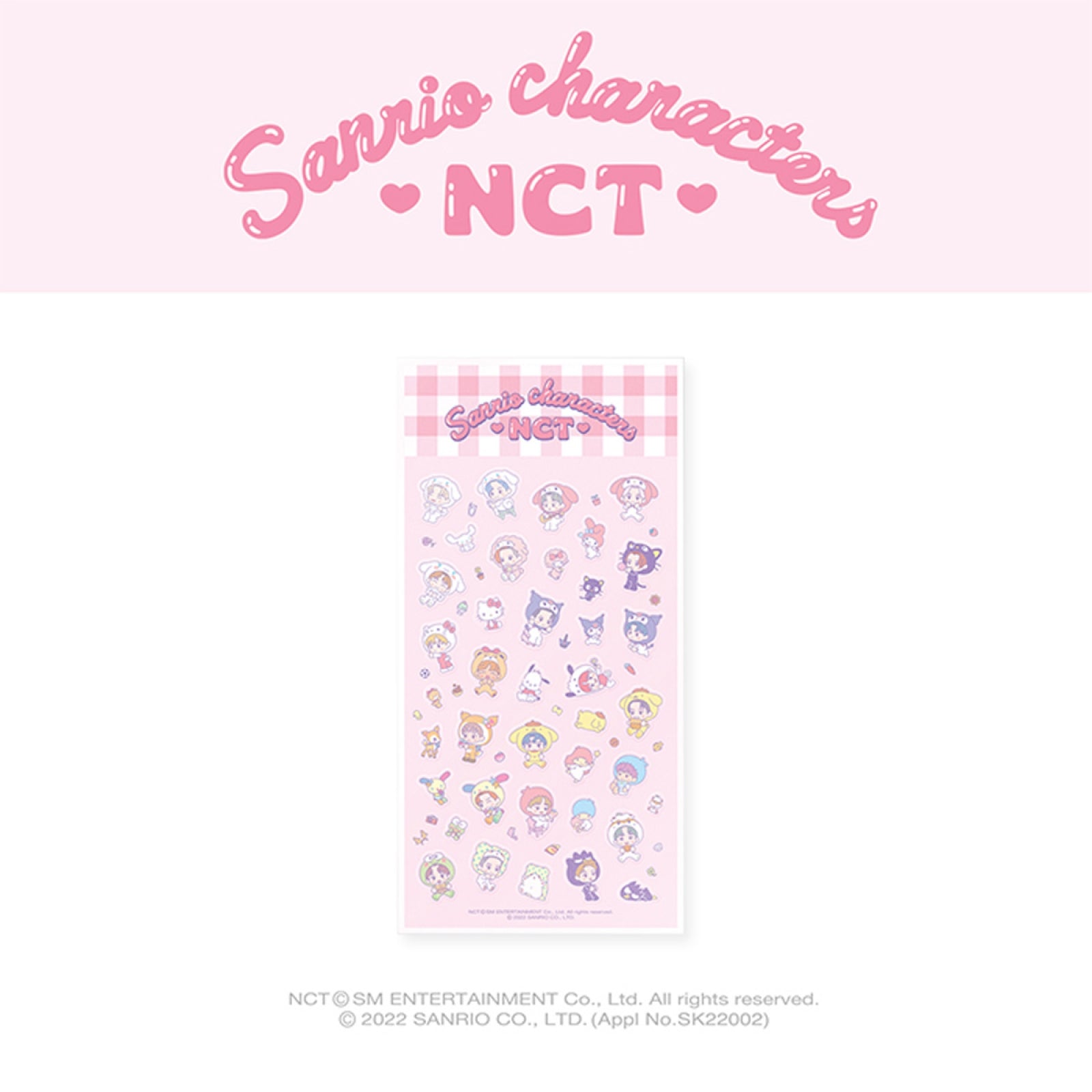 NCT X SANRIO CHARACTERS OFFICIAL MD - 12. STICKER