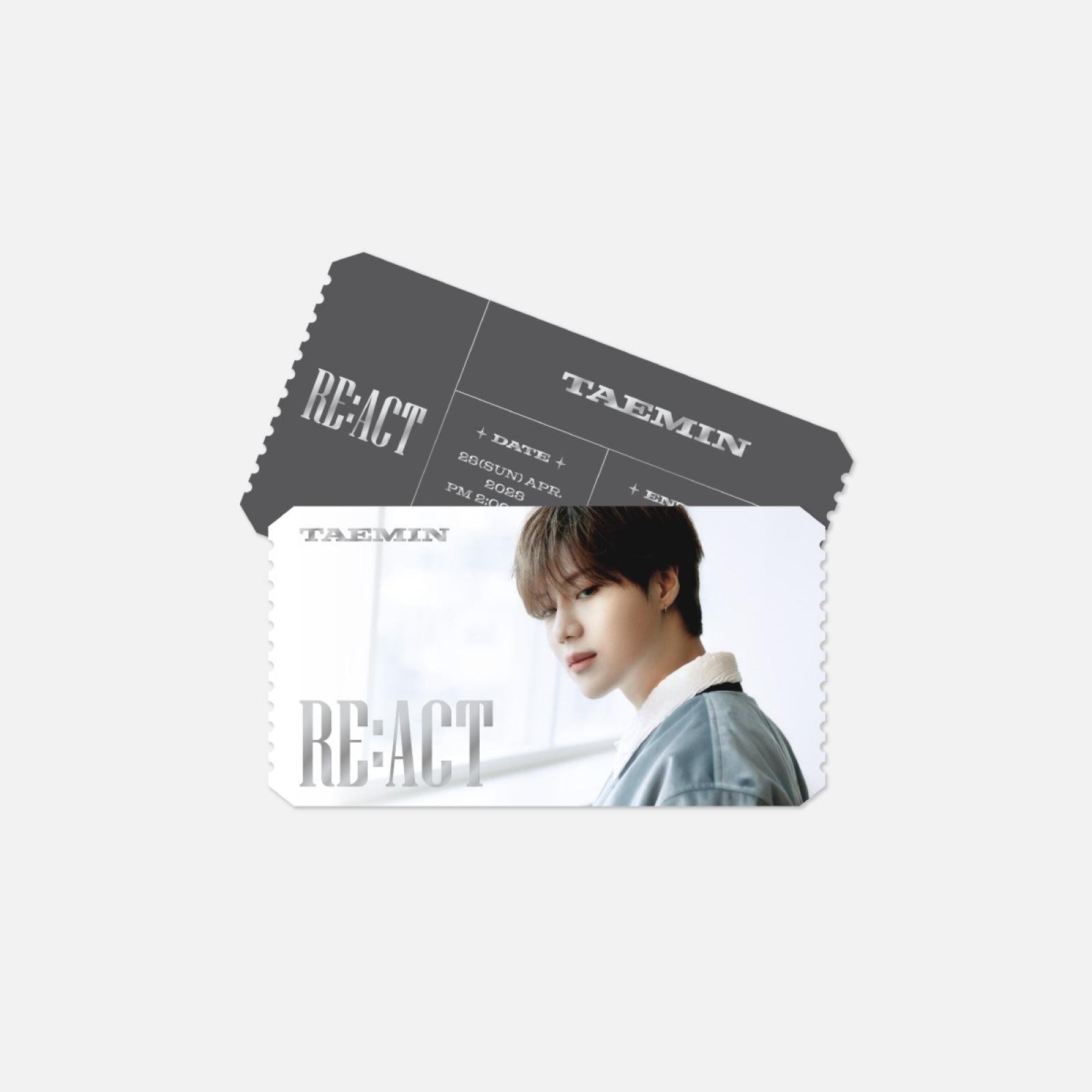 TAEMIN 2023 FANMEETING [RE:ACT] OFFICIAL MD - 05. SPECIAL AR TICKET SET