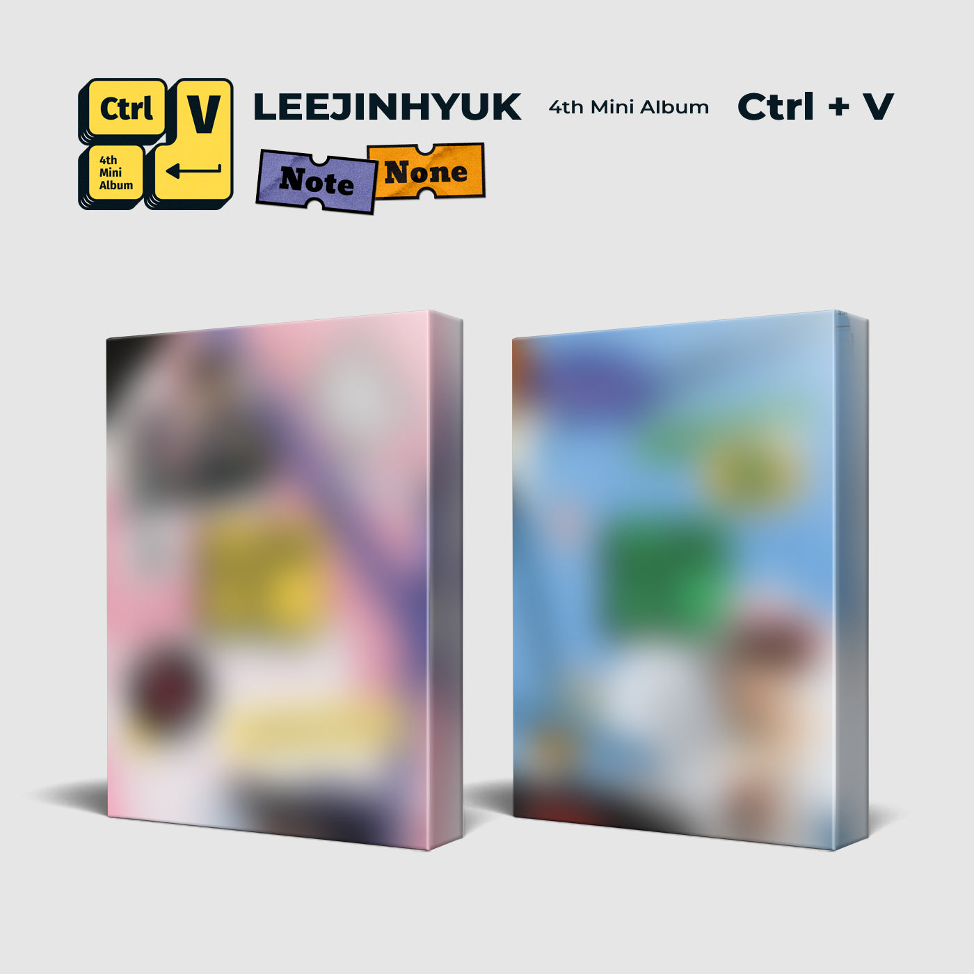 LEE JIN HYUK 4TH MINI ALBUM - CTRL+V