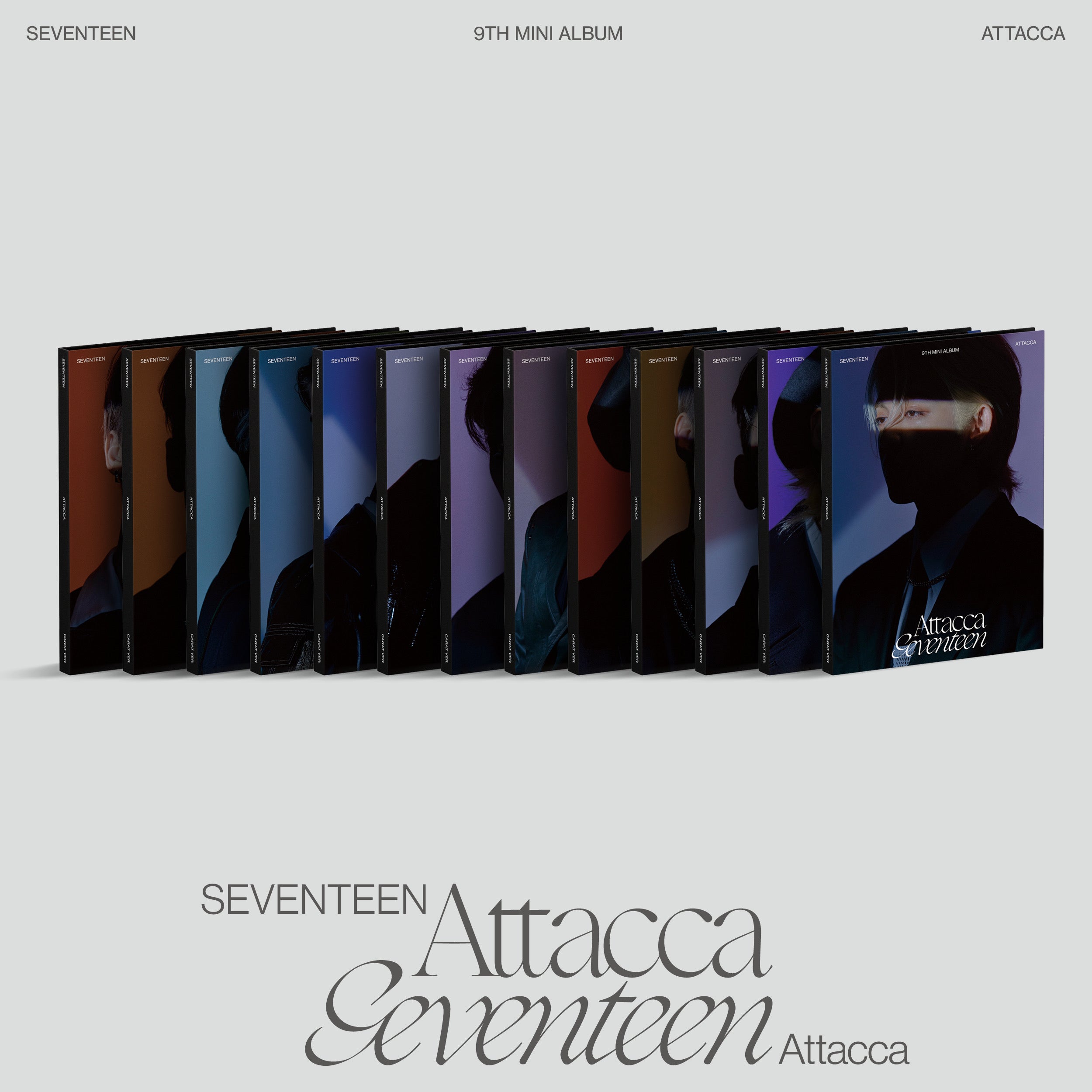 SEVENTEEN 9TH MINI ALBUM - ATTACCA (CARAT VER.)