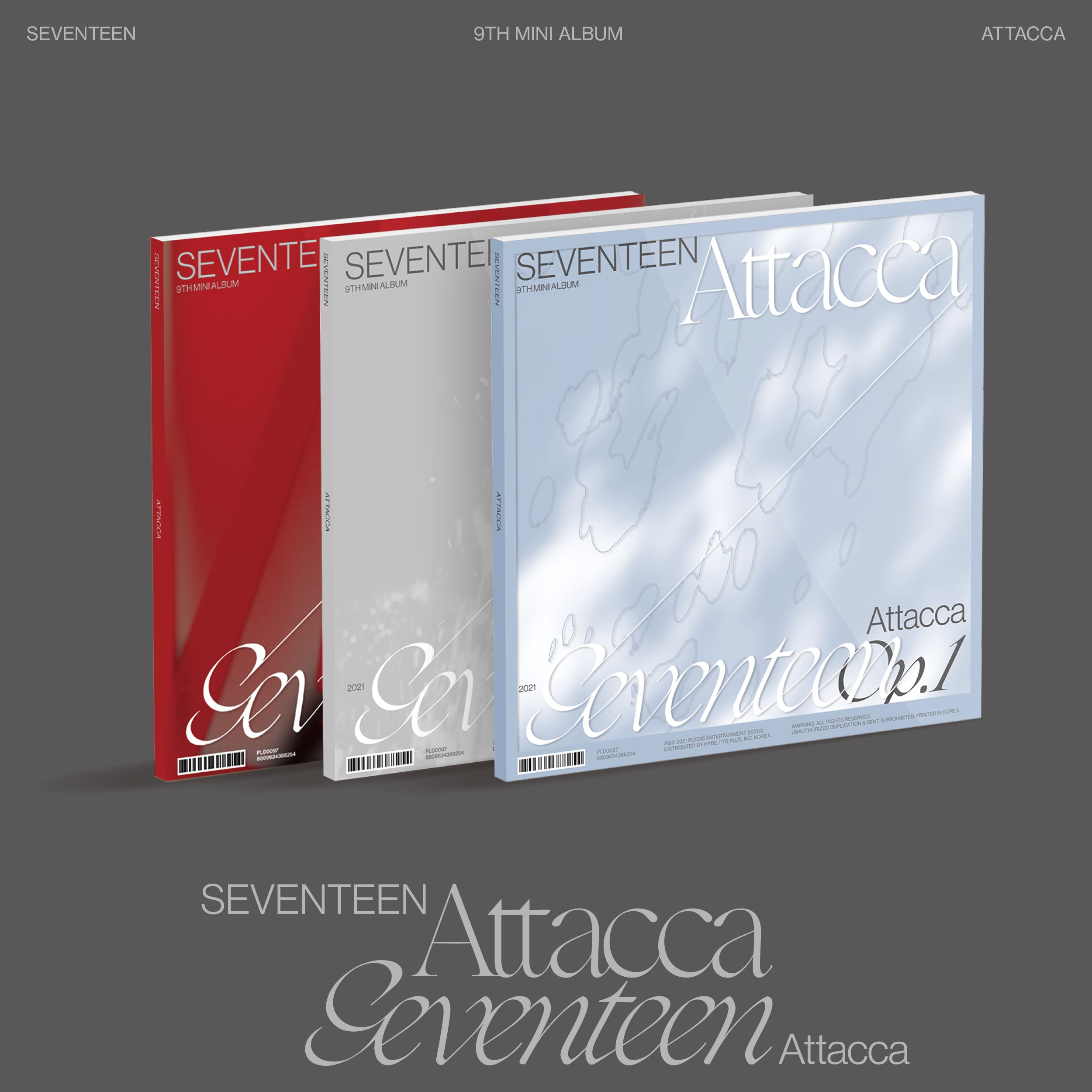 SEVENTEEN 9TH MINI ALBUM - ATTACCA