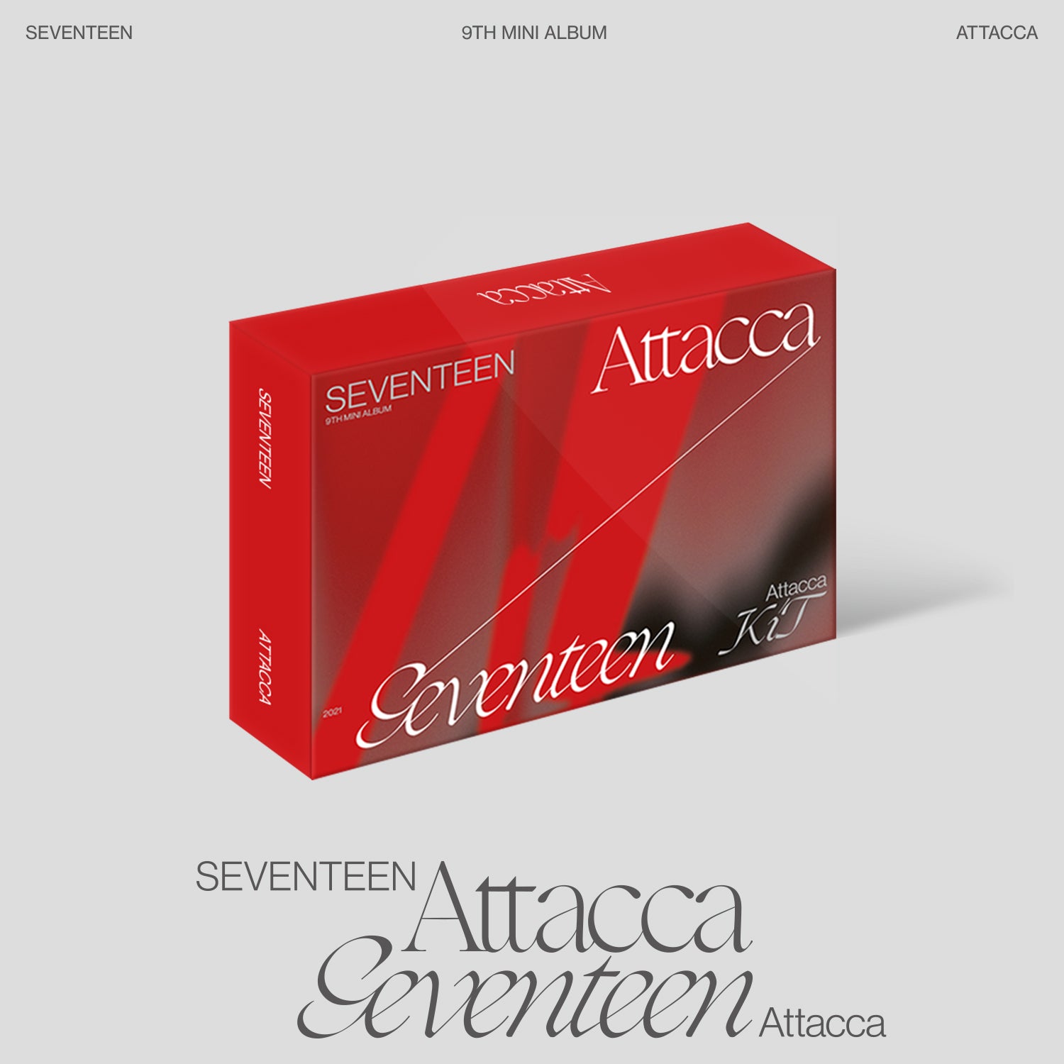 SEVENTEEN 9TH MINI ALBUM - ATTACCA (KIT ALBUM)