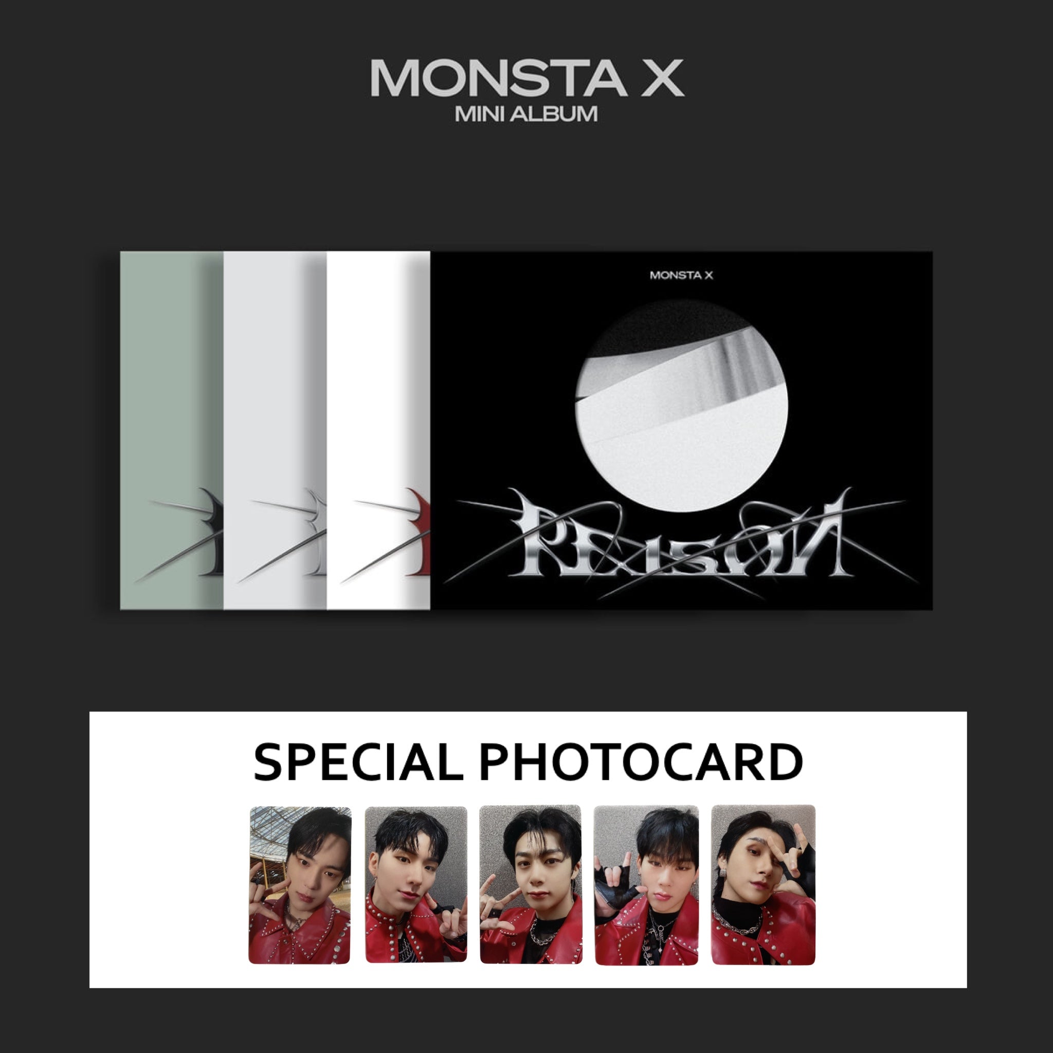 MONSTA X Mini Album Vol. 11 - SHAPE of LOVE (Kit Album)
