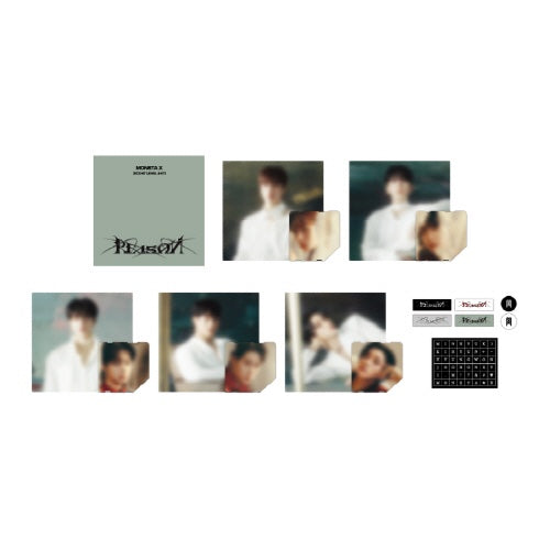 MONSTA X Hyungwon Shape of Love Photocard Template