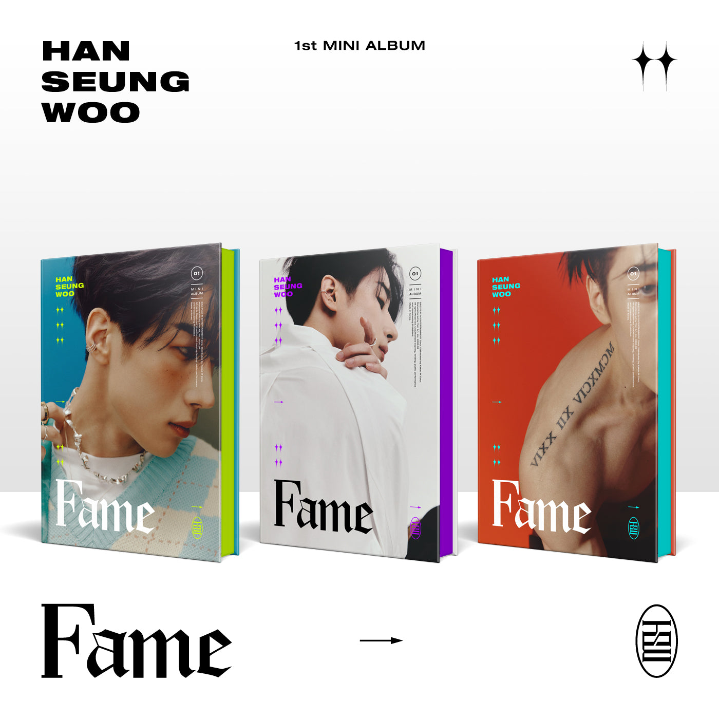 HAN SEUNG WOO 1ST MINI ALBUM - FAME