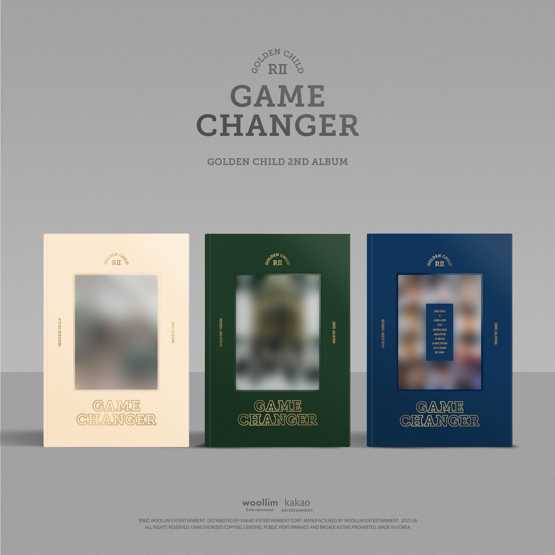 GOLDEN CHILD 2ND FULL ALBUM - GAME CHANGER (STANDARD EDITION)