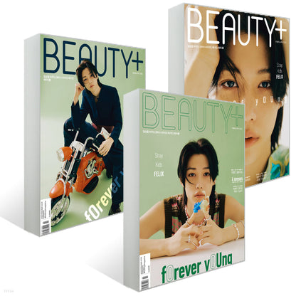 BEAUTY + MAGAZINE 2023.02 - STRAY KIDS FELIX COVER