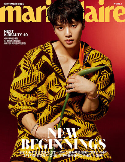 MARIE CLAIRE KOREA 2021.09 (NEW BEGINNINGS) - SONG KANG COVER