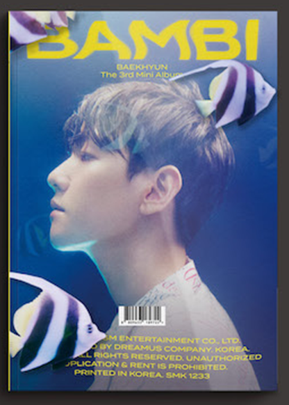 BAEKHYUN 3RD MINI ALBUM - BAMBI (PHOTOBOOK VER.)